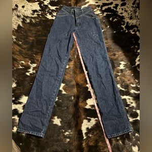 Rockies dark wash vintage women’s jeans fits like 23